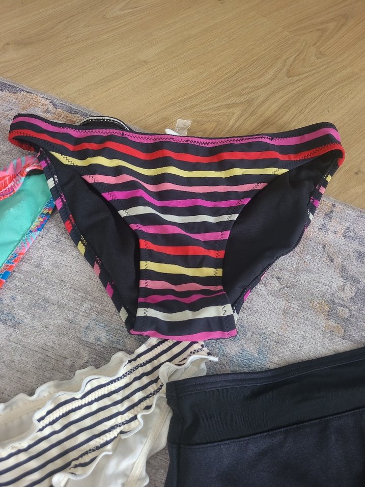 Bohem Çok Renkli Kadın Bikini Altları - Görsel 5