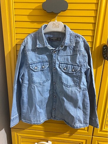 Mango jean gömlek