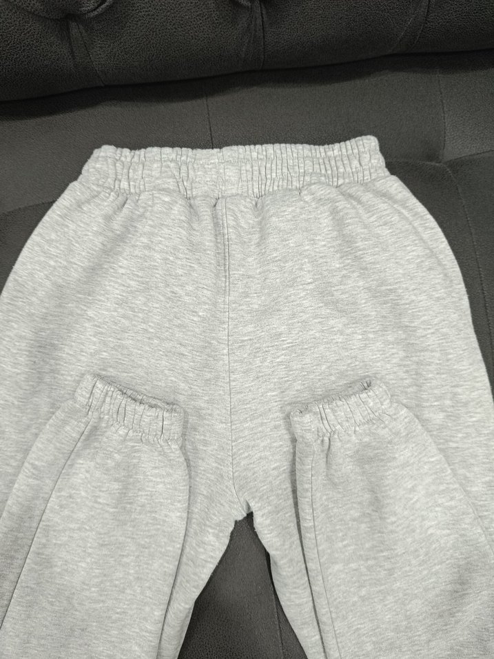 Gri Rahat Kesim Kadın Eşofman Altı - Görsel 3