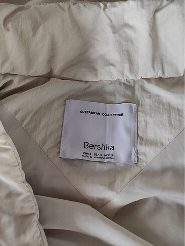 s Beden ten rengi Renk Bershka yelek