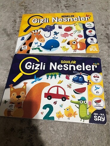 Gizli nesneler çocuk kitap