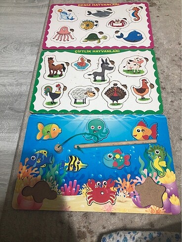 Hayvanlar puzzle 2 parça eksik
