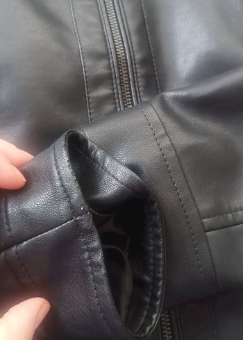 LC Waikiki bayan deri ceket - Görsel 6