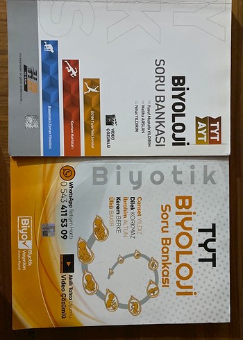 TYT AYT Biyoloji Soru Bankası Seti