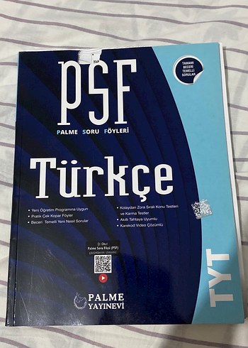 TYT PSF Türkçe Soru Föyleri Palme Yayınları