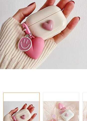 Beden Beyaz Hello Kitty Kedi Temalı AirPods Kılıfı