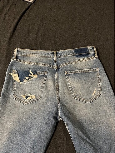 38 Beden lacivert Renk ZARA Jean