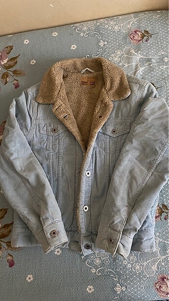 Mavi vintage ceket