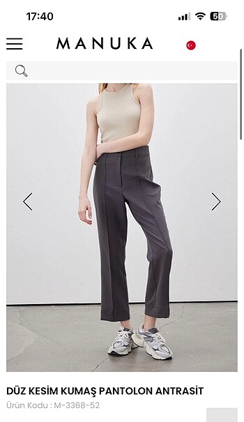 Zara Manuka pantolon