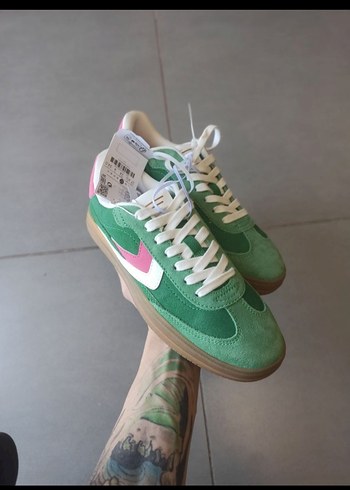 Bershka Yeşil Pastel Kadın Spor Ayakkabı