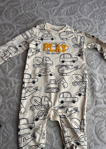 Sarı Baskılı Erkek Çocuk Sweatshirt - Görsel 2