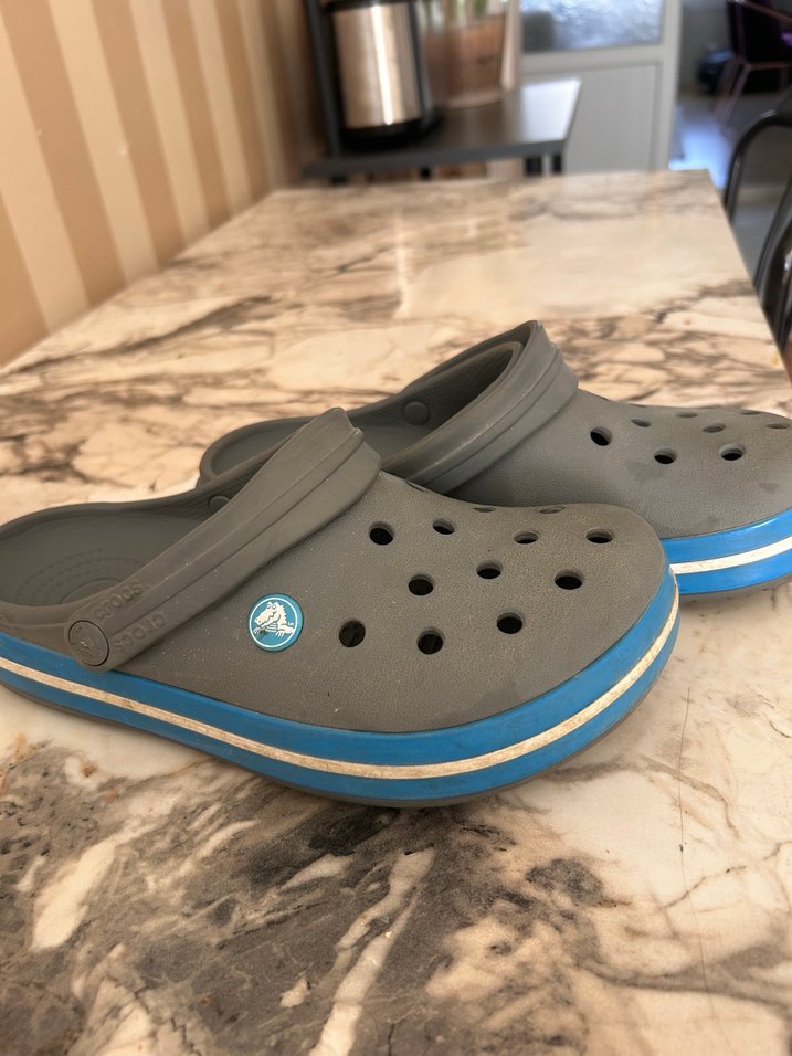 Mavi Gri Crocs Terlik - Görsel 4