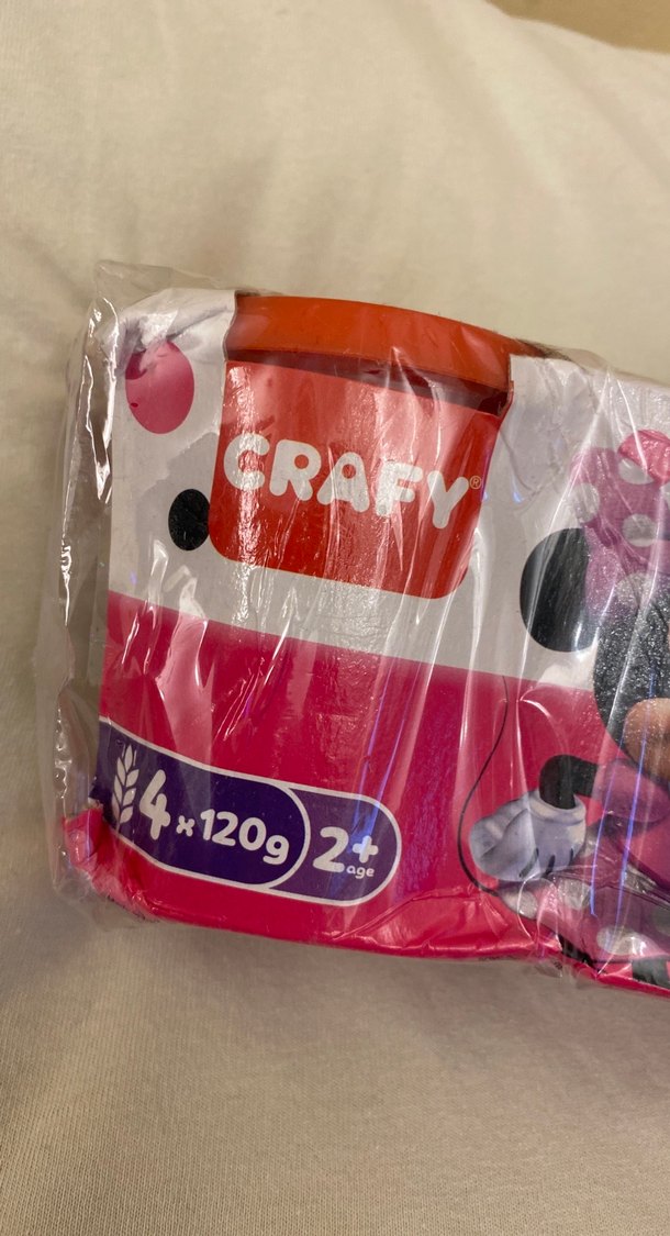 Renkli Disney Minnie Çocuk Oyun Hamuru 4lü - Görsel 2