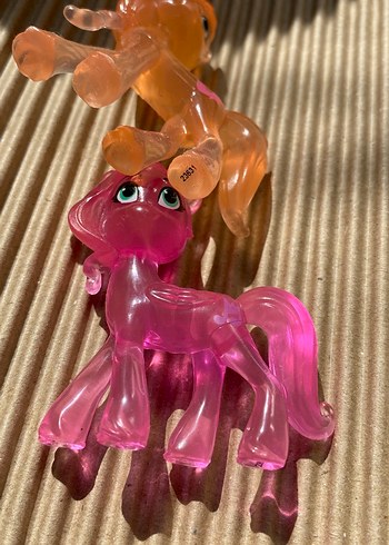 Renkli Şeffaf Figürler My Little Pony
