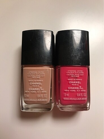 Chanel Chanel Oje (sadece Sağdaki kaldı)