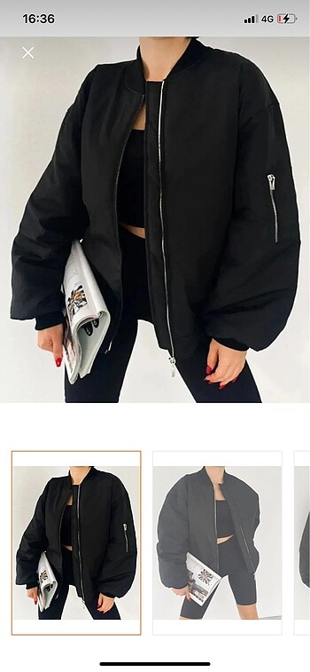 Oversize ceket