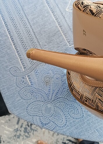 37 Beden camel Renk Stiletto