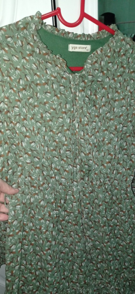 kadın şifon elbise - Görsel 5