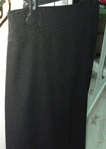 Kadın Siyah Uzun kalem etek - Görsel 2