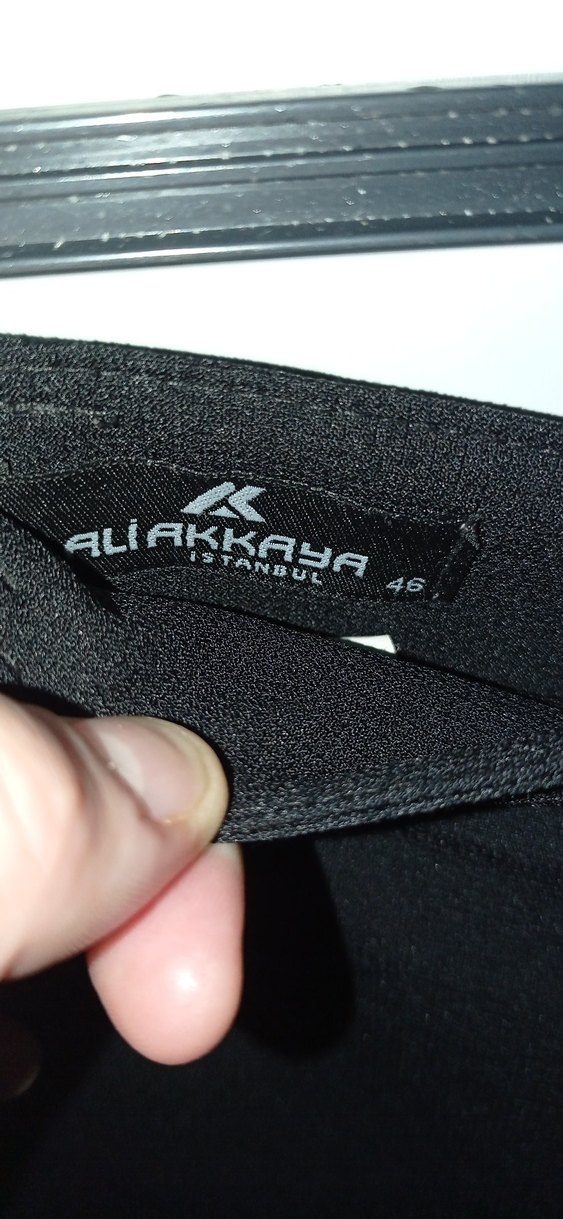 Kadın Siyah Uzun kalem etek - Görsel 3