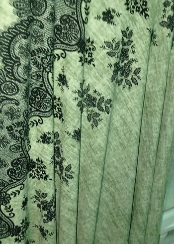 Yeşil Desenli Uzun Bohem Etek - Görsel 3