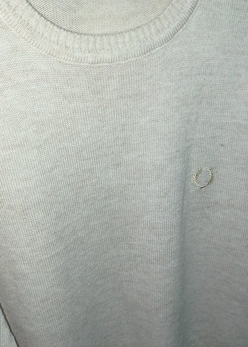 Bej Triko erkek Bisiklet Yaka Salaş Kazak - Görsel 3