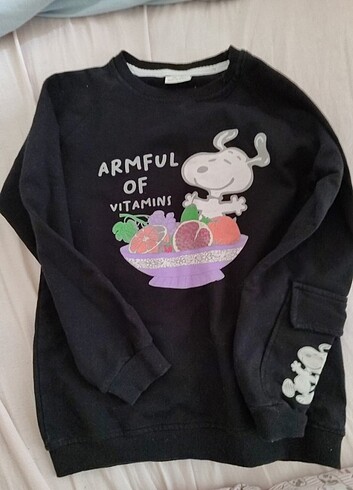 Kız çocuk sweatshirt 12 yaş