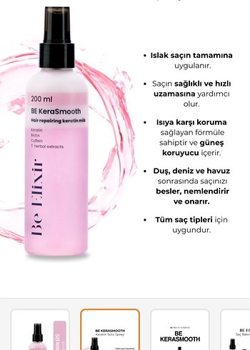 Saç Bakım Yağı 30 ml ve   200 ml ikisi birlikte satılmaktadır - Görsel 2