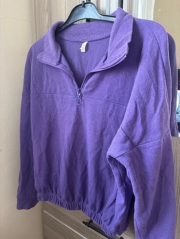 Defacto Fermuarlı sweatshirt