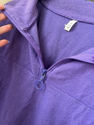 Fermuarlı sweatshirt