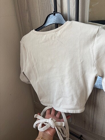 l Beden Bel bağlamalı crop