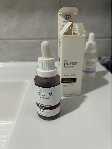 Purest aha bha peeling