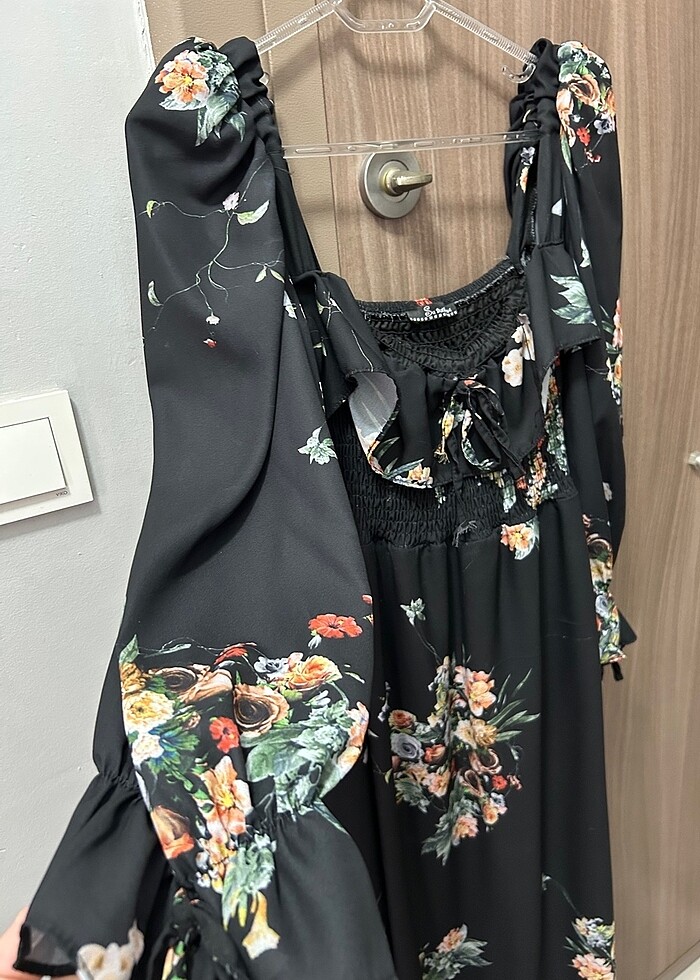 Şifon astarlı elbise - Görsel 2