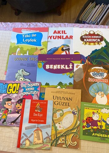 Çocuklar için Masal ve Klasik Kitap Seti