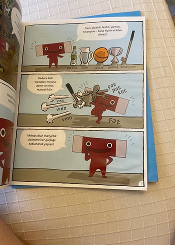 Manyetizma ve Isı Çizgi Roman Seti - Görsel 8