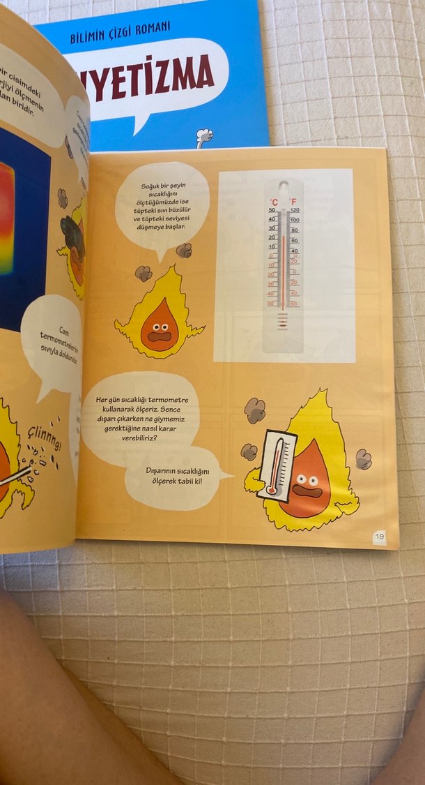 Manyetizma ve Isı Çizgi Roman Seti - Görsel 5