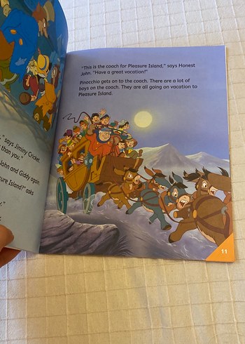 Beden Renk Pinocchio Disney Çocuk Kitabı - Pearson English Level 3