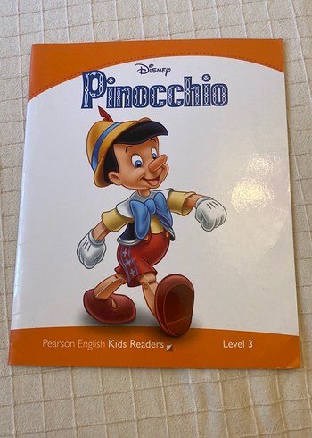 Pinocchio Disney Çocuk Kitabı - Pearson English Level 3