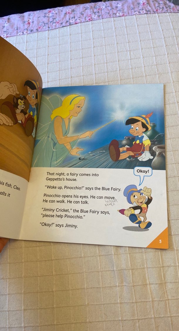 Pinocchio Disney Çocuk Kitabı - Pearson English Level 3 - Görsel 3