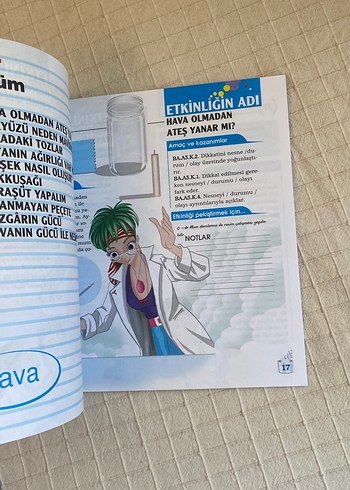 Okul Öncesi Bilimsel Fen Deneyleri Kitabı - Görsel 5