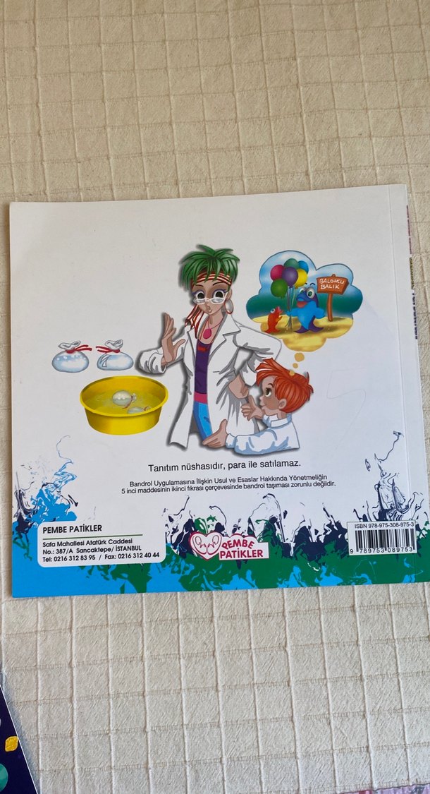 Okul Öncesi Bilimsel Fen Deneyleri Kitabı - Görsel 2