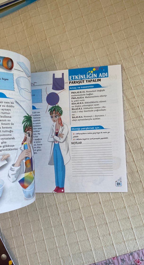 Okul Öncesi Bilimsel Fen Deneyleri Kitabı - Görsel 4