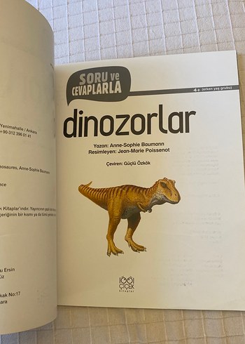 Soru ve Cevaplarla Dinozorlar Çocuk Kitabı - Görsel 7