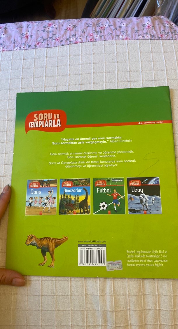 Soru ve Cevaplarla Dinozorlar Çocuk Kitabı - Görsel 2