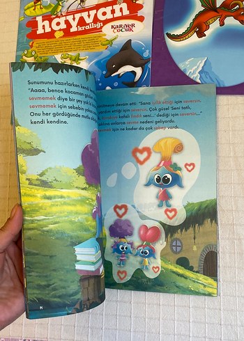 Çocuk Kitapları Seti: Hayvanlar, Ejderha, Sevgi - Görsel 6