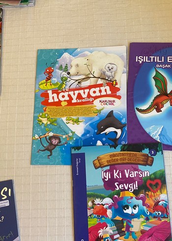 Çocuk Kitapları Seti: Hayvanlar, Ejderha, Sevgi - Görsel 2