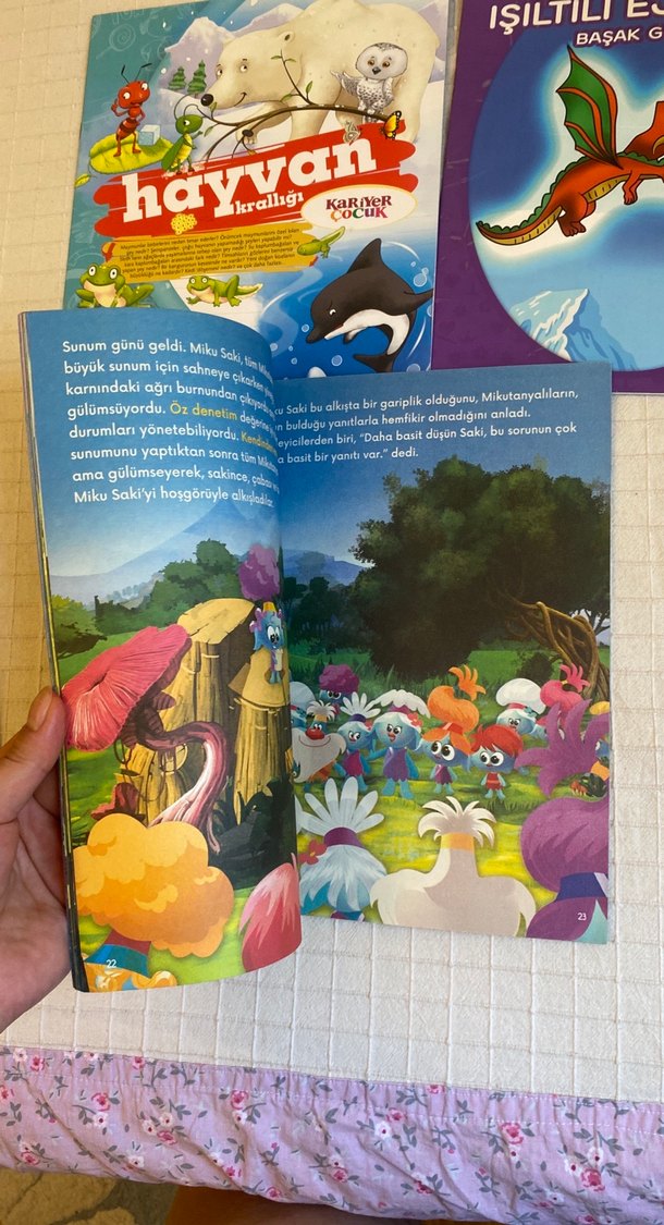 Çocuk Kitapları Seti: Hayvanlar, Ejderha, Sevgi - Görsel 5