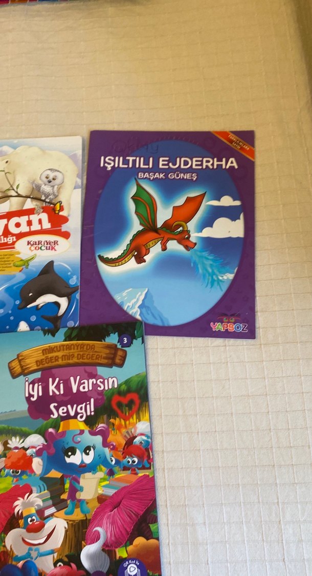 Çocuk Kitapları Seti: Hayvanlar, Ejderha, Sevgi - Görsel 4