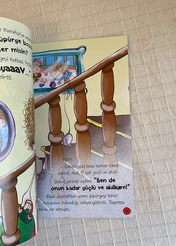 Alper - Babam Kadar Güçlü müyüm? Çocuk Kitabı - Görsel 5