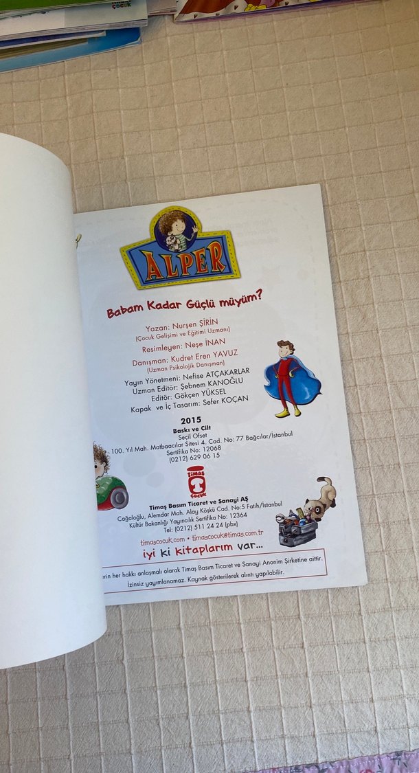 Alper - Babam Kadar Güçlü müyüm? Çocuk Kitabı - Görsel 4
